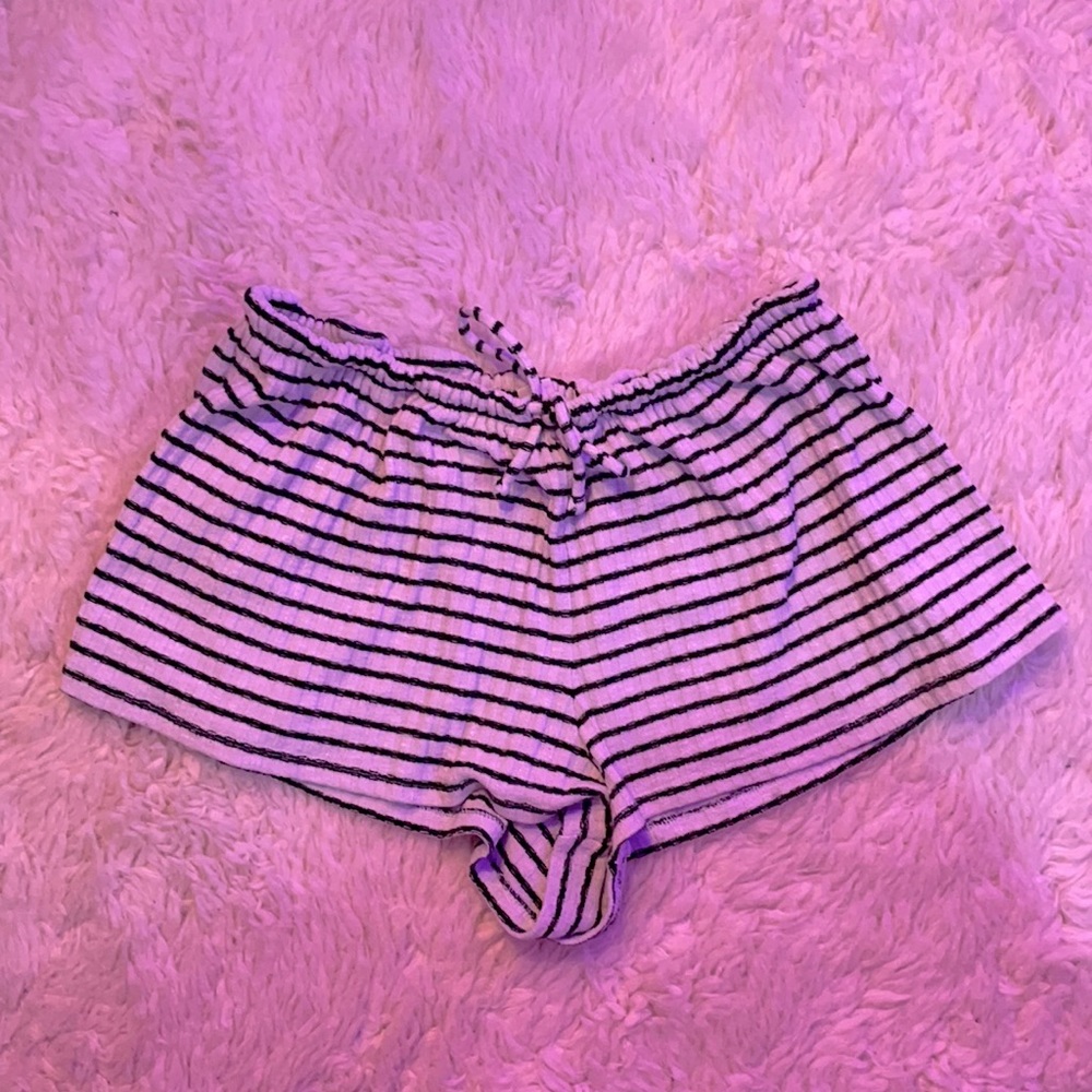 Old Navy - size small black and white striped